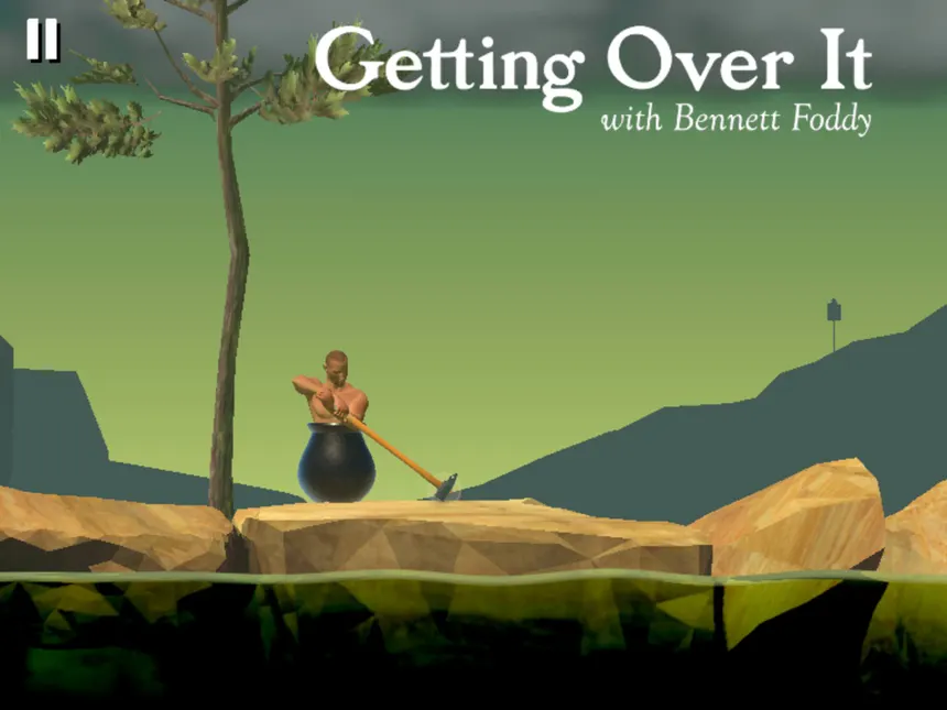 Getting Over It with Bennett Foddy